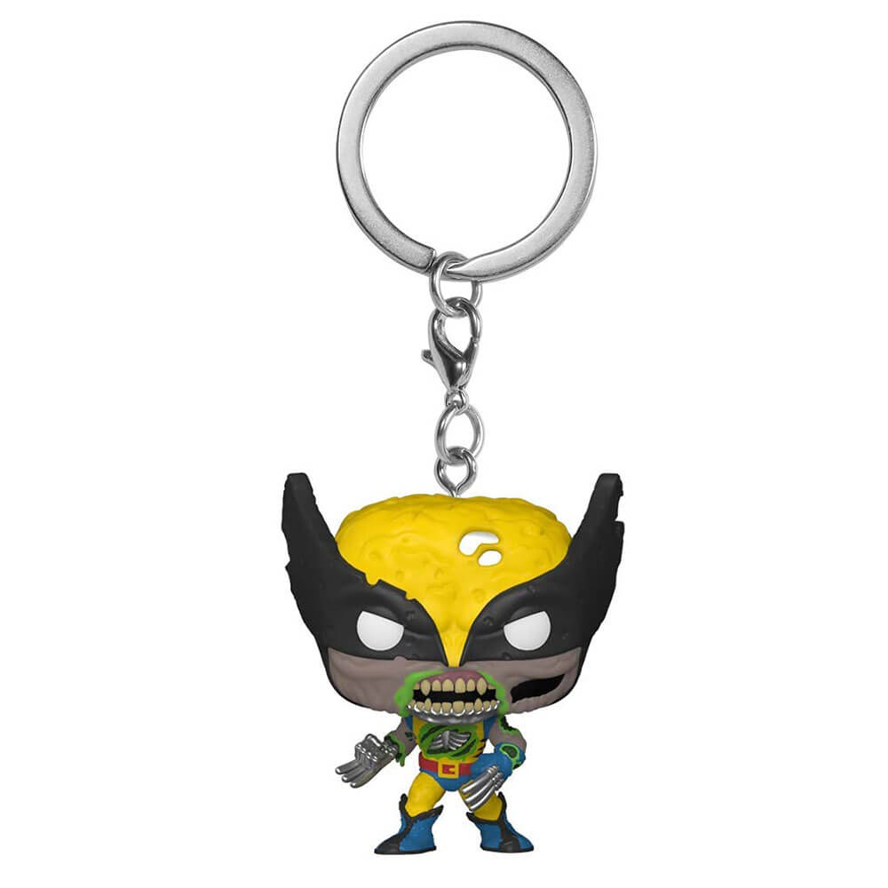 Marvel Zombies Wolverine Pocket Pop! Keychain