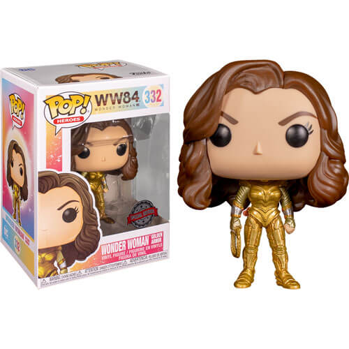 Wonder Woman 1984 Gold No Helmet US Ex. Pop