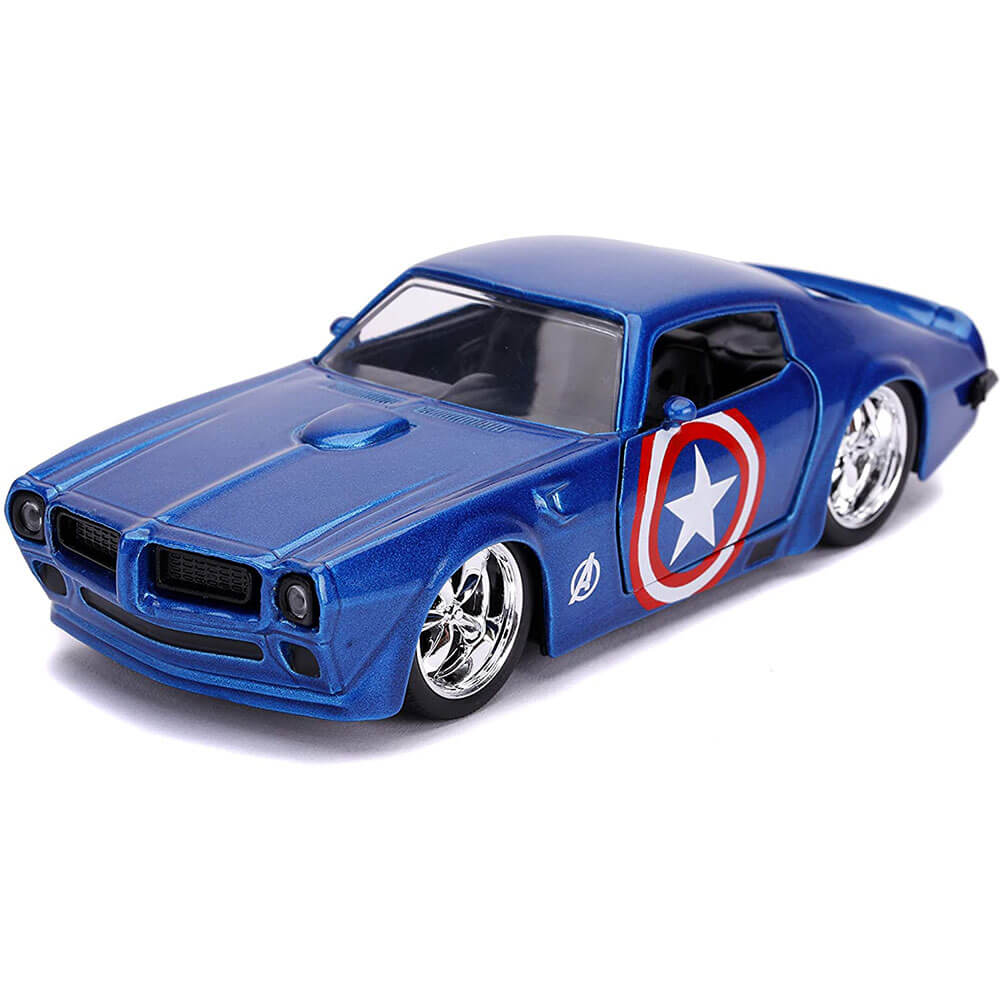 Captain America 1972 Pontiac Firedbird 1:32 Scale Hollywd Rd