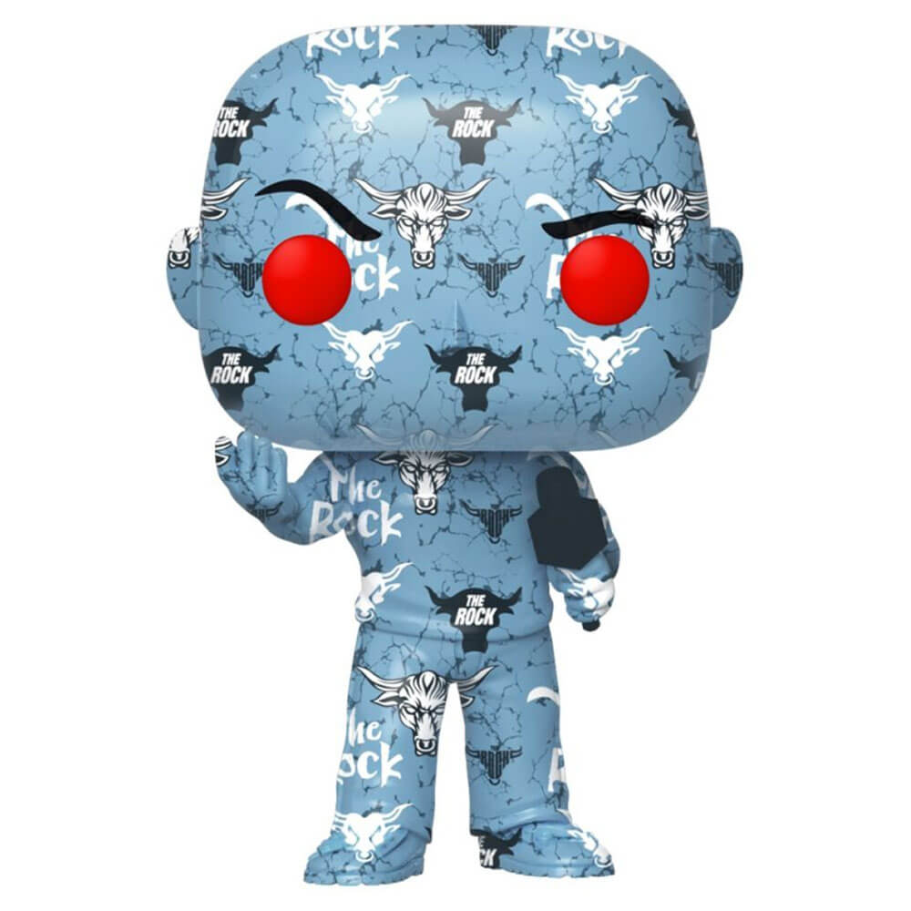 WWE The Rock (Artist) US Exclusive Pop! Vinyl w/ Protector