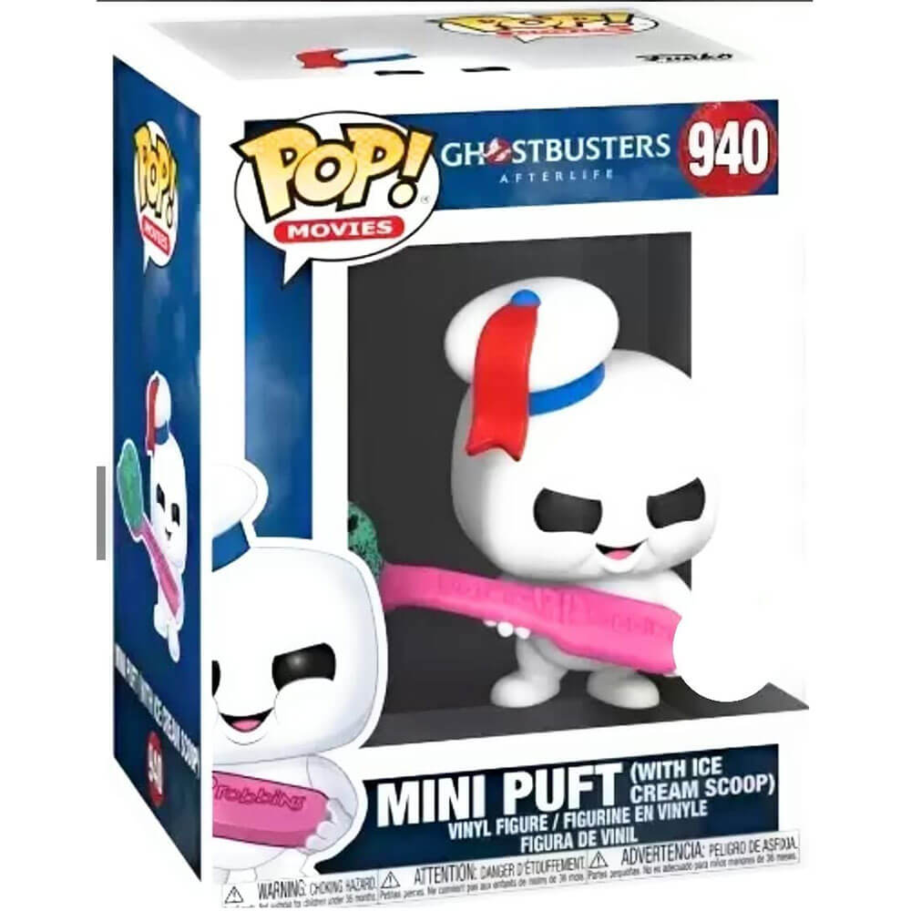 Ghostbusters Afterlife Mini Puft w/ Scoop Exc. Pop! Vinyl