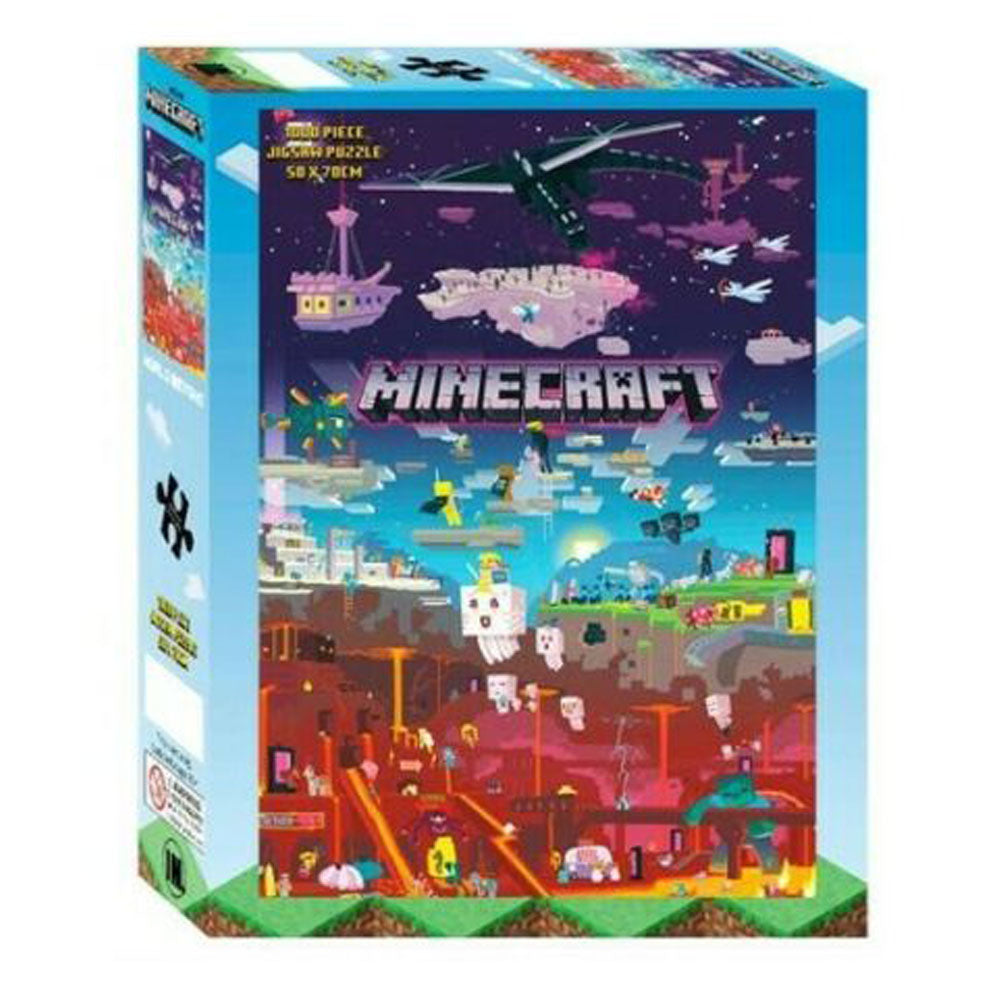 Minecraft 1000pc pussel