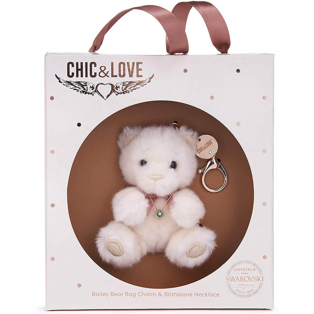 Chic & Love Bailey Bear Bag Charm and Collace