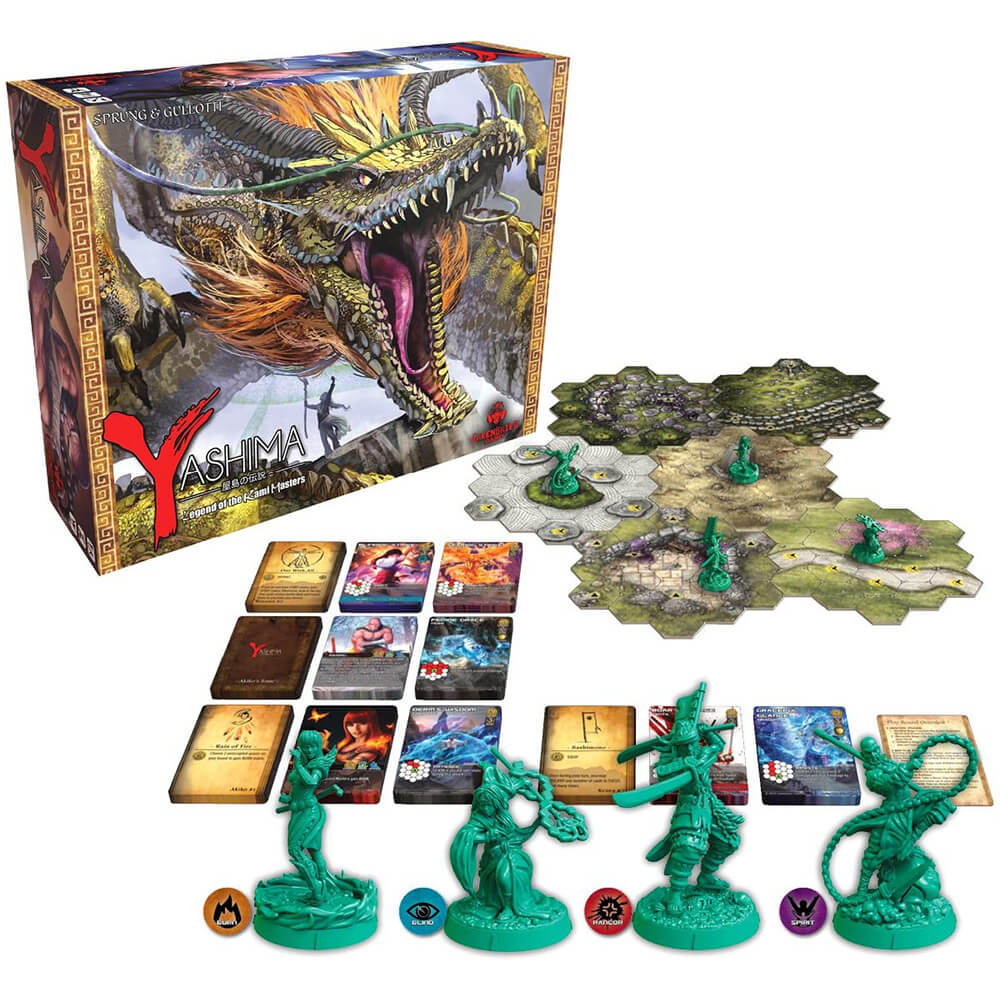 Yashima Legend of the Kami Masters Board Game