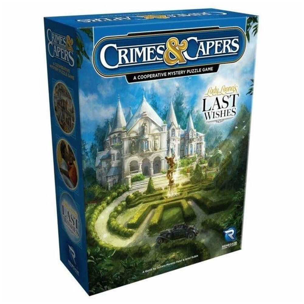 Juego de mesa de crímenes y caperas