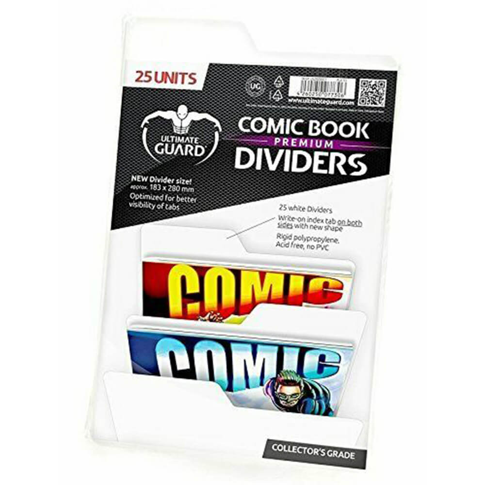 Ultimate Guard Premium Dividers de cómics 25pk