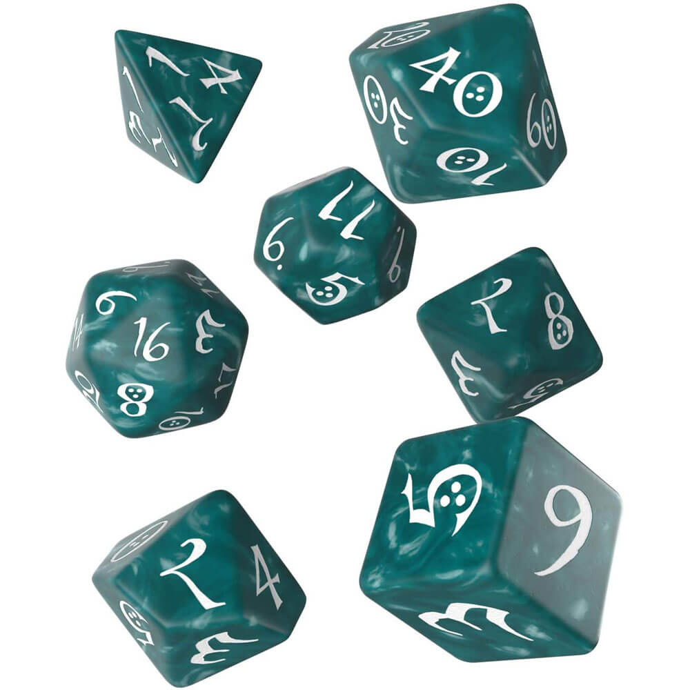 Q taller Classic RPG Dice Juego de 7