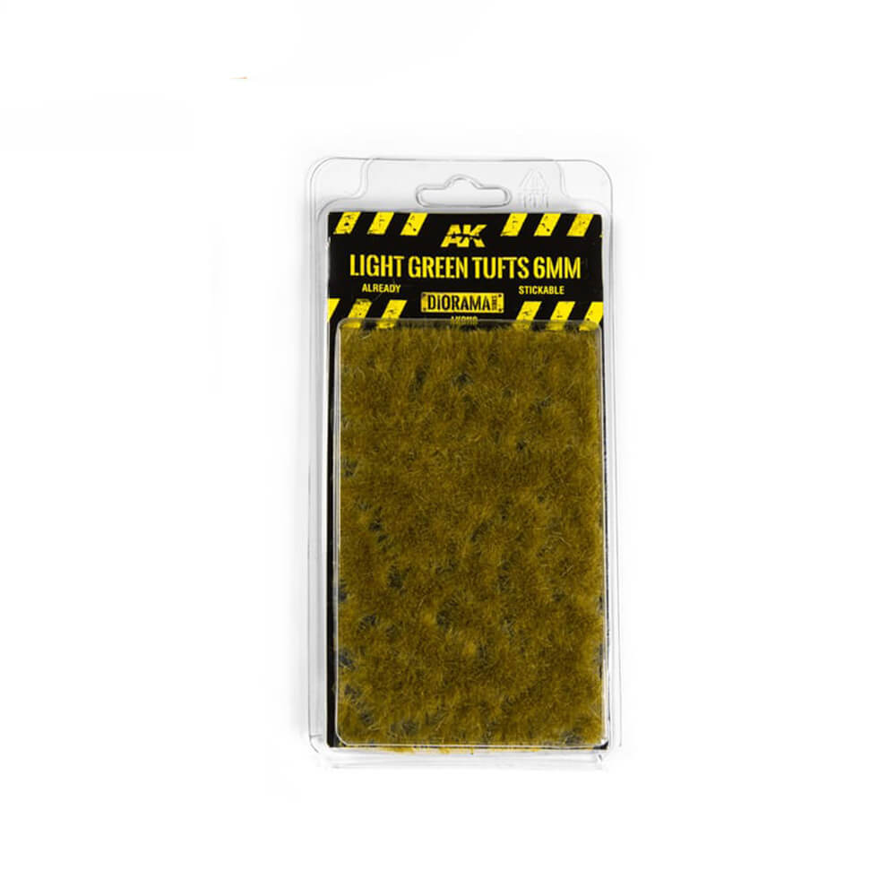 AK Interactive Vegetation Green Tufts 6 mm