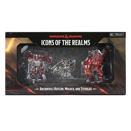 D&D Icons of the Realms Archdevils Figure Set 3pcs