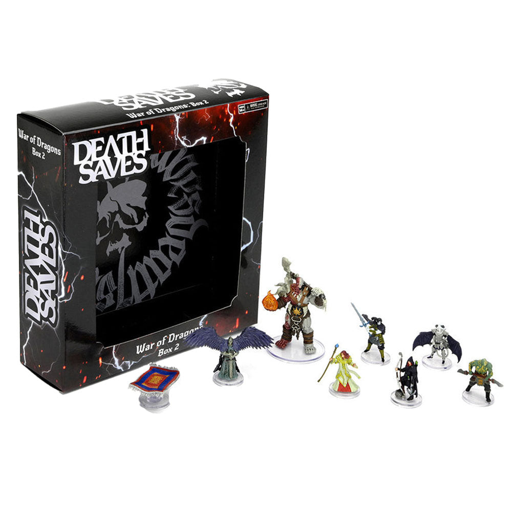 D&D Death salva le figure premium della guerra dei draghi