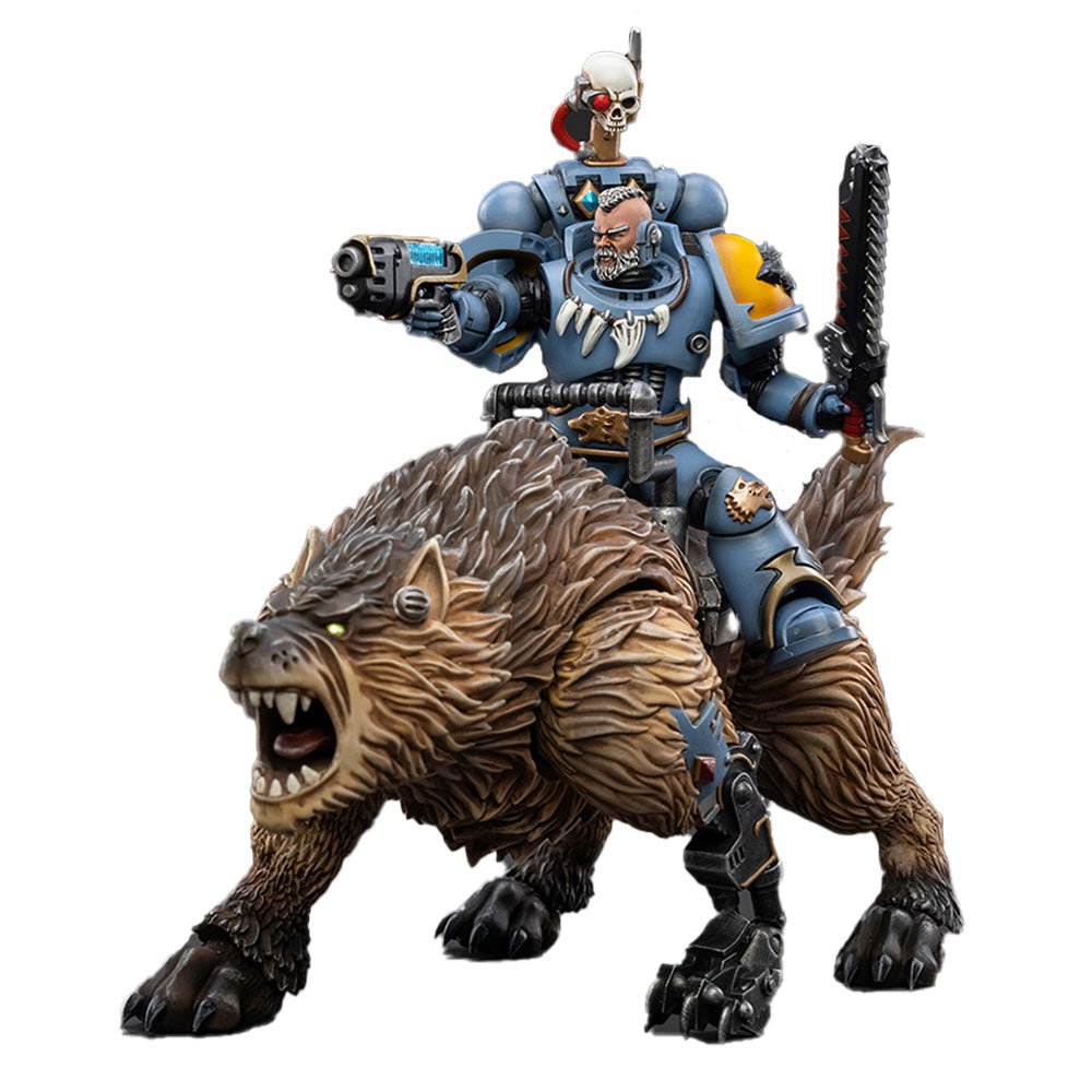 Space Wolves Thunderwolf Caballería 1/18 Figura de escala