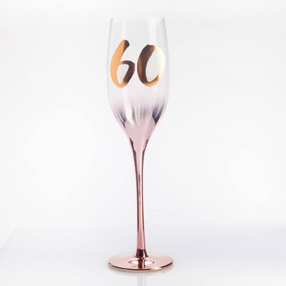 Birthday Blush Champagne Glass