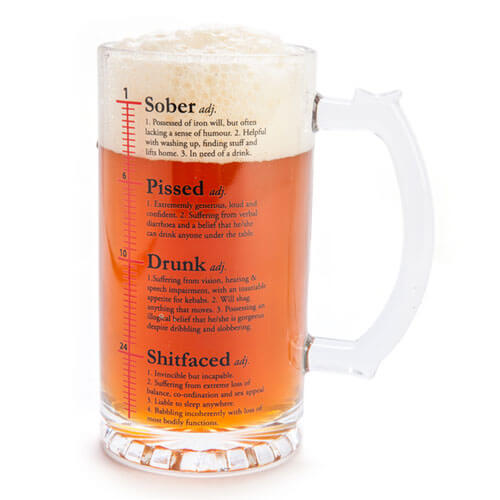 Drinktionary Beer Stein