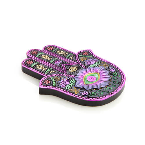 Hamsa Flat Incense Burner