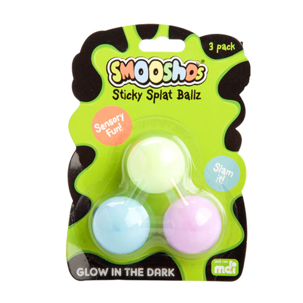 Smooshos Sticky Splat Ballz (sæt af 3)