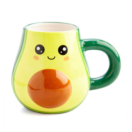 Avocado 3D Ceramic Mug