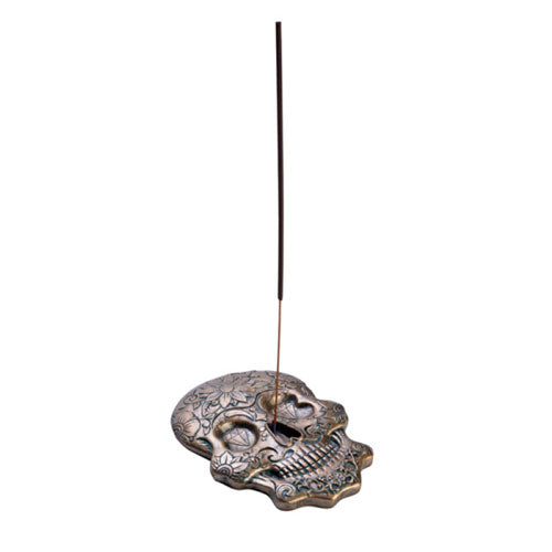 Candy Skull Incense Burner