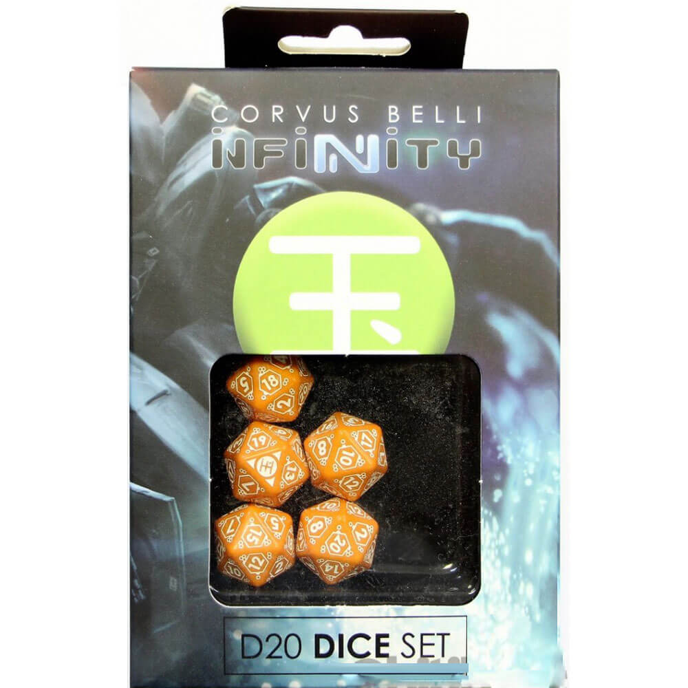 Set di dadi Infinity D20