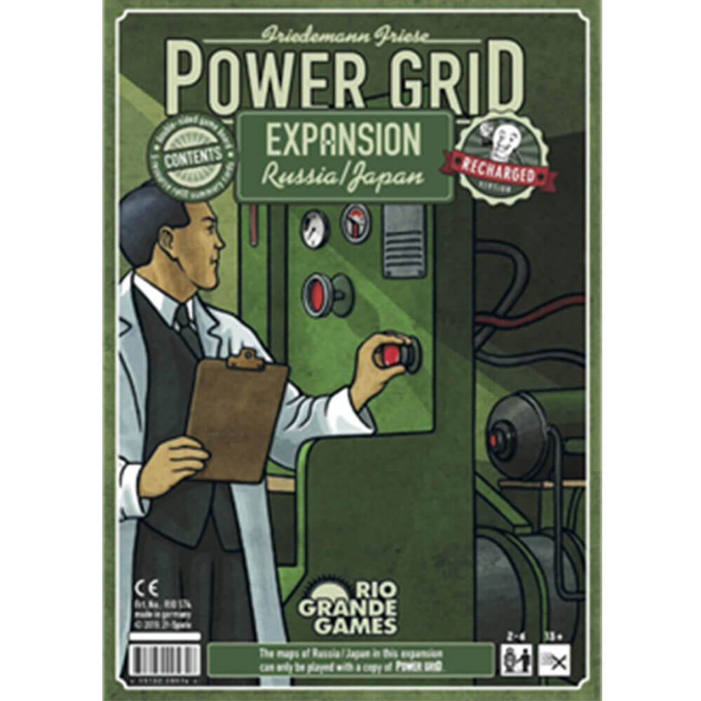 Power Grid -uitbreidingskaart