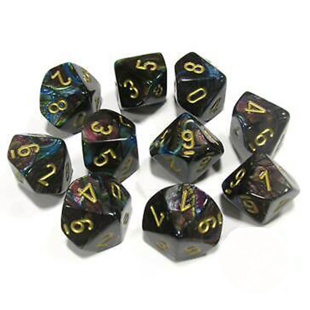 CHESSEX D10 POLIEDRAL 10-DIE LOSTROSO