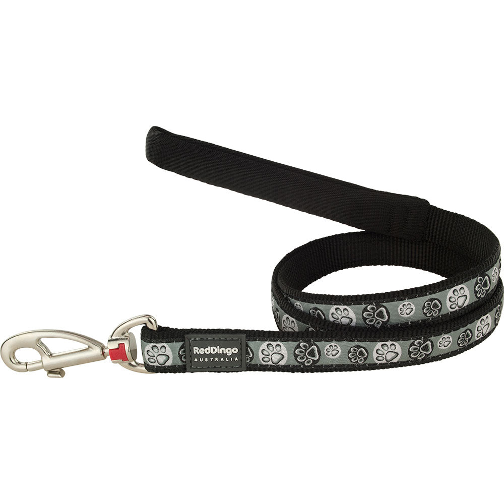 Paw Impressions Dog Lead (nero)