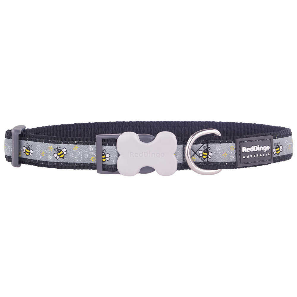 Bumble Bee Dog Collar (sort)