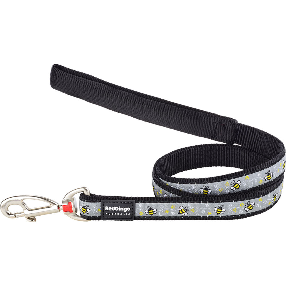 Bumble Bee Dog Lead (negro)