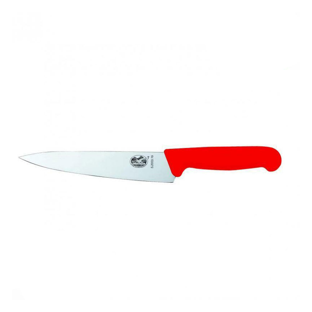 Victorinox Cooks Talling Knife Fibrox Many (rojo)