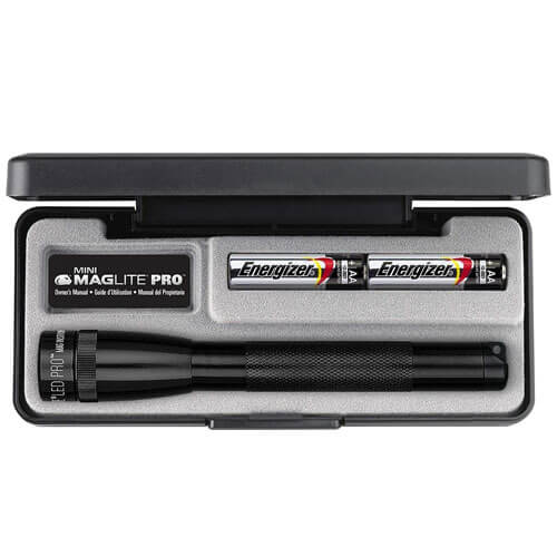 Maglite 2-Cell AA Pro LED Flashlight (Black)