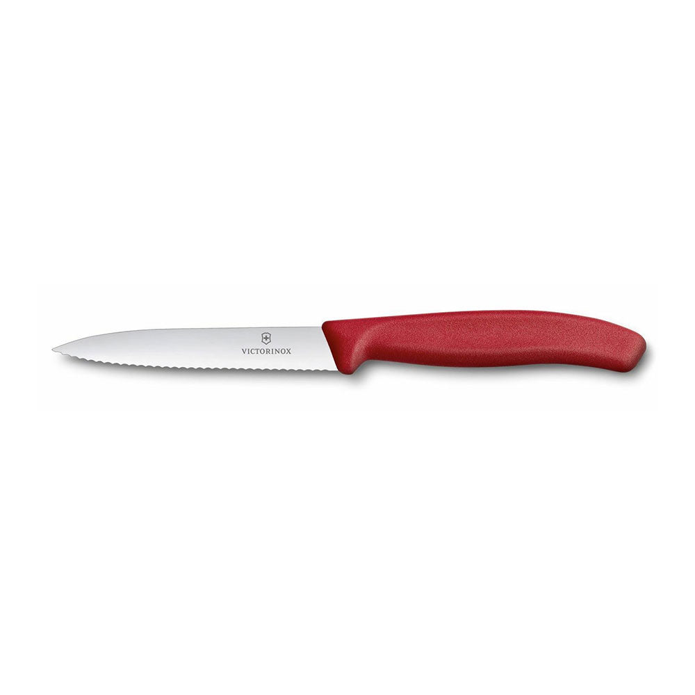 Victorinox pontia pontuado serrilhou a faca de paring 10cm