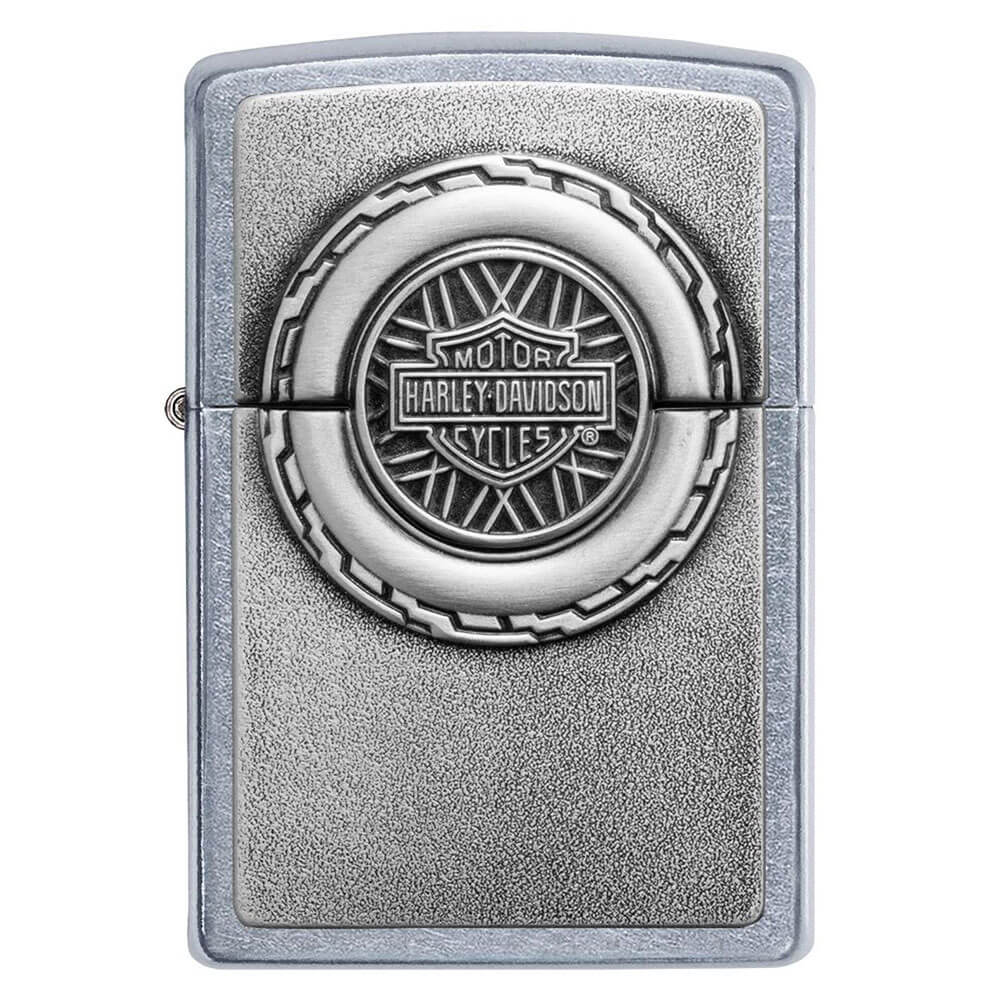 Zippo Harley Davidson Street Chrome lettere