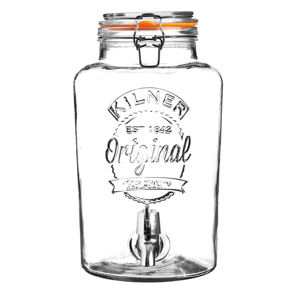 Kilner Clip Top Bebidas redondas dispensador