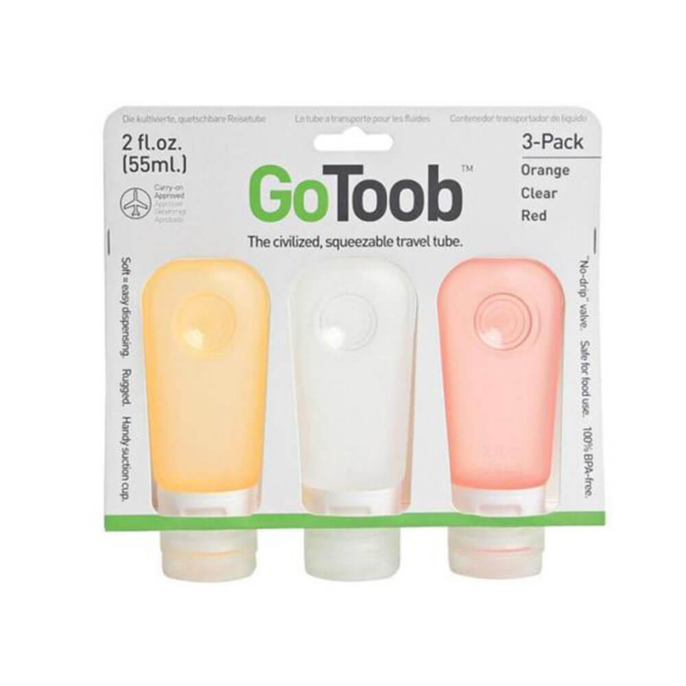 Gotoob 3pk Tubos de viaje