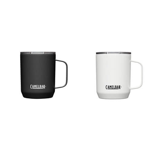 Tasse de camp isolée en acier inoxydable 0,35 L