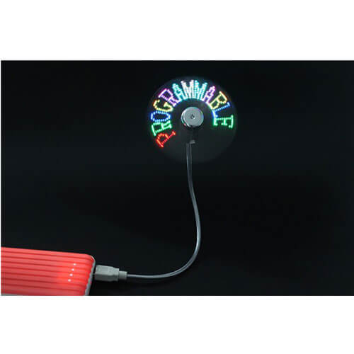 Programmable USB Message Fan