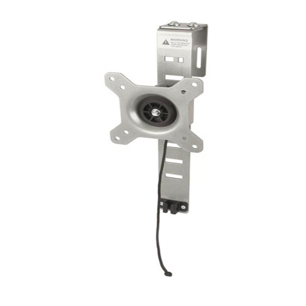 Cubicle Mount Monitor Bracket (Single Grey)