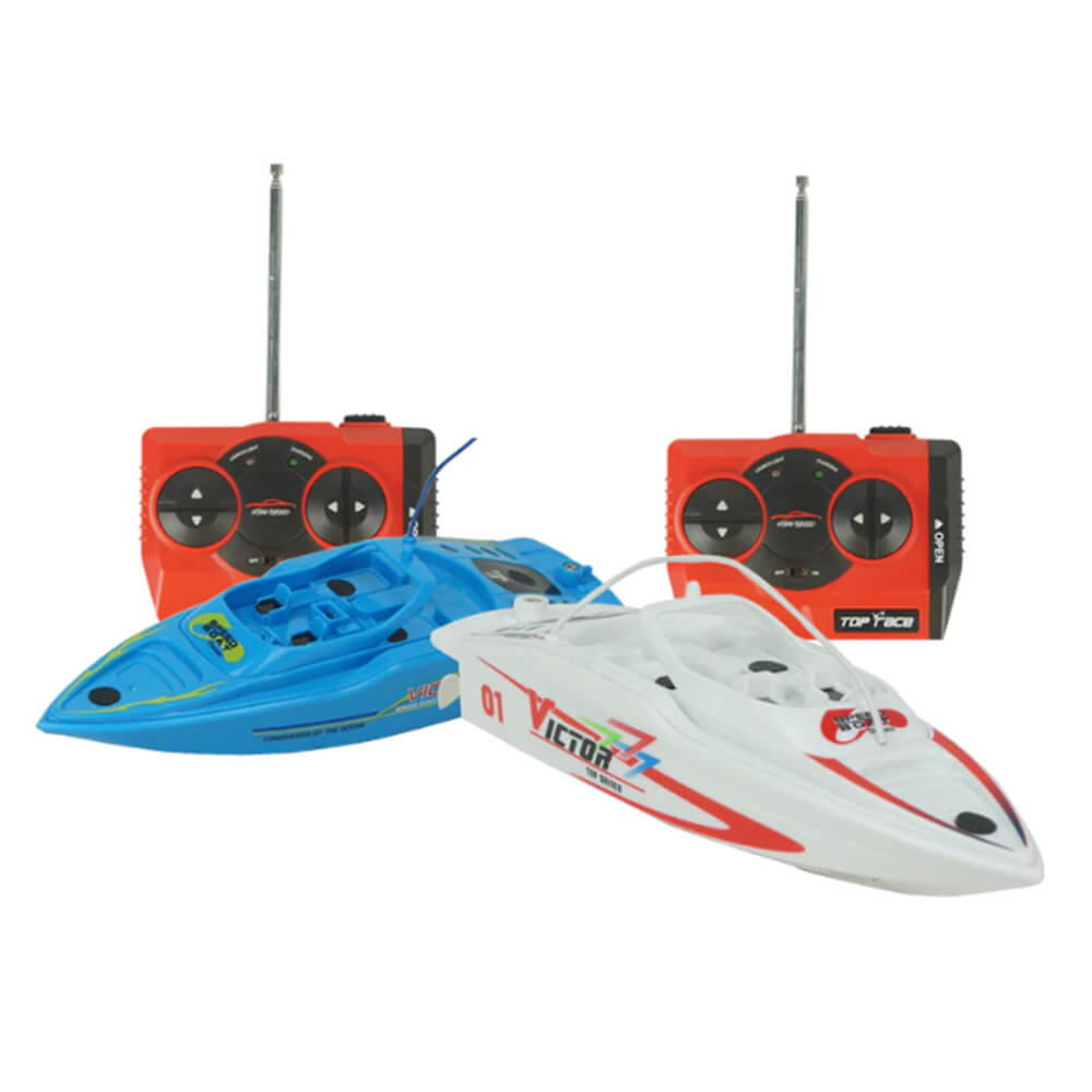 1:58 R/C Boat Twin Pack with Inflatable Pool