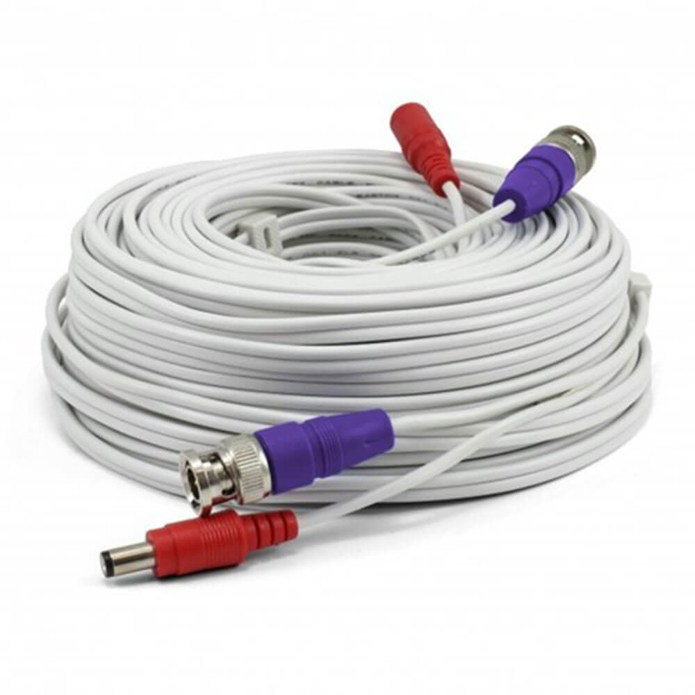 Swann Video y Cable de extensión de alimentación (BNC/DC 2.1 mm)