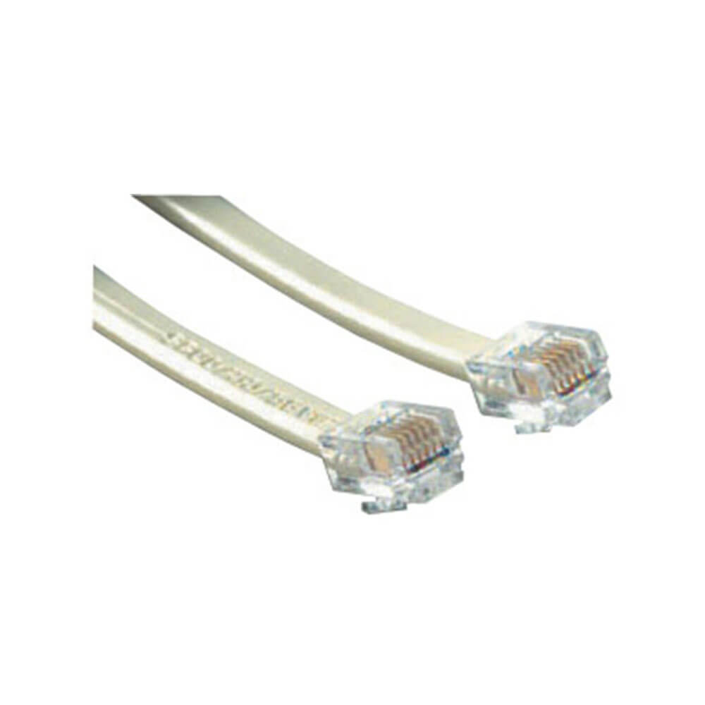 RJ12 6-poliges 6-adriges Stecker-zu-Stecker-Kabel