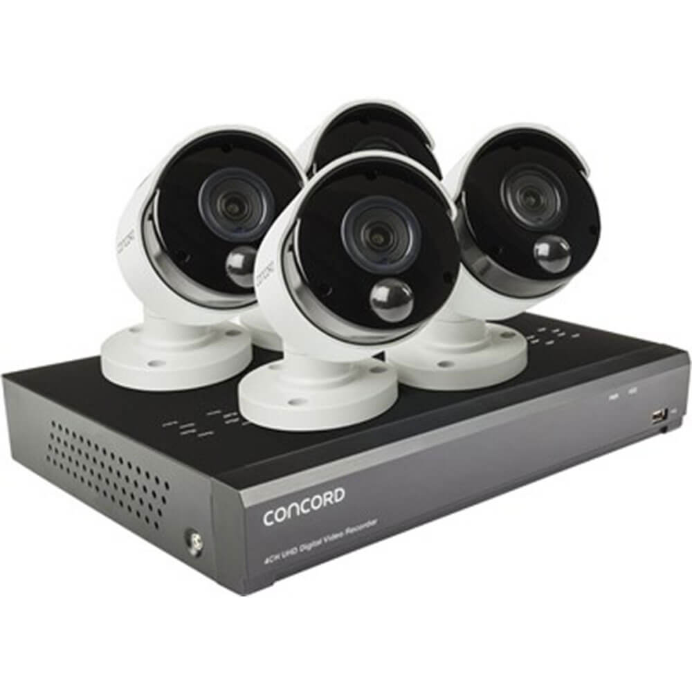 Système de surveillance professionnelle de Concord (4K)