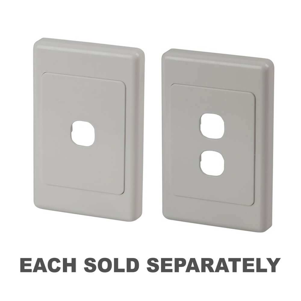 AU or NZ GPO Wall Plate (White)