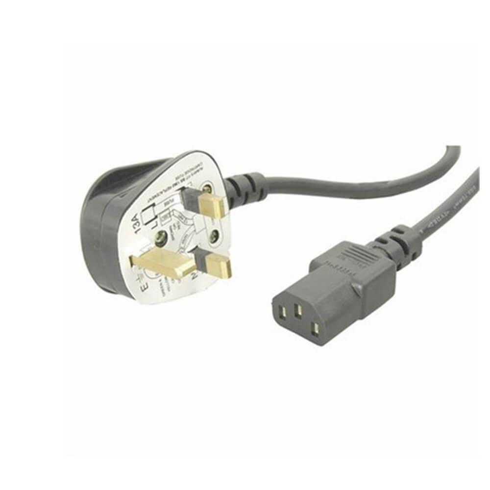 Tappo da 3 pin a IEC C13 femmina 1,8 m