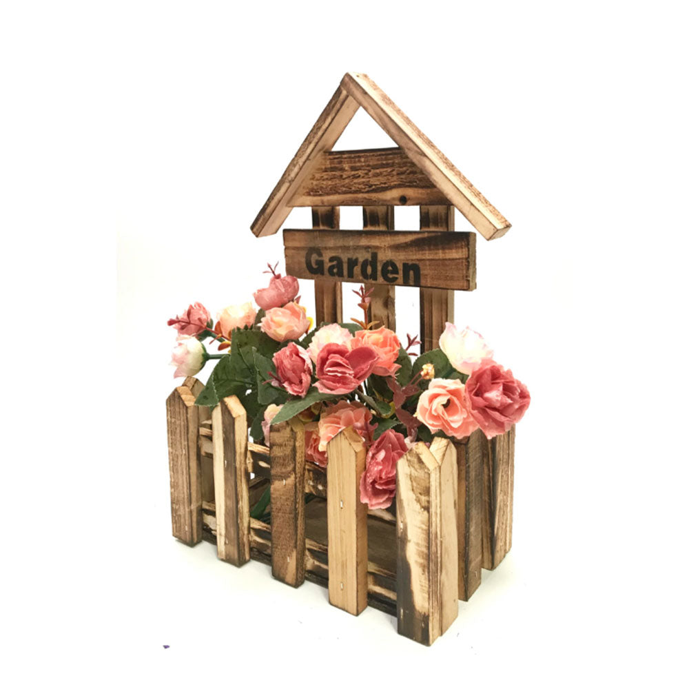 Blumenregal aus Holz (31,5 x 20 x 11,5 cm)