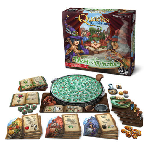 The Quacks of Quedlinburg the Herb Witches Expansion Game