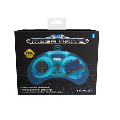 Retro Bit SEGA Mega Drive BlueTooth Arcade Pad