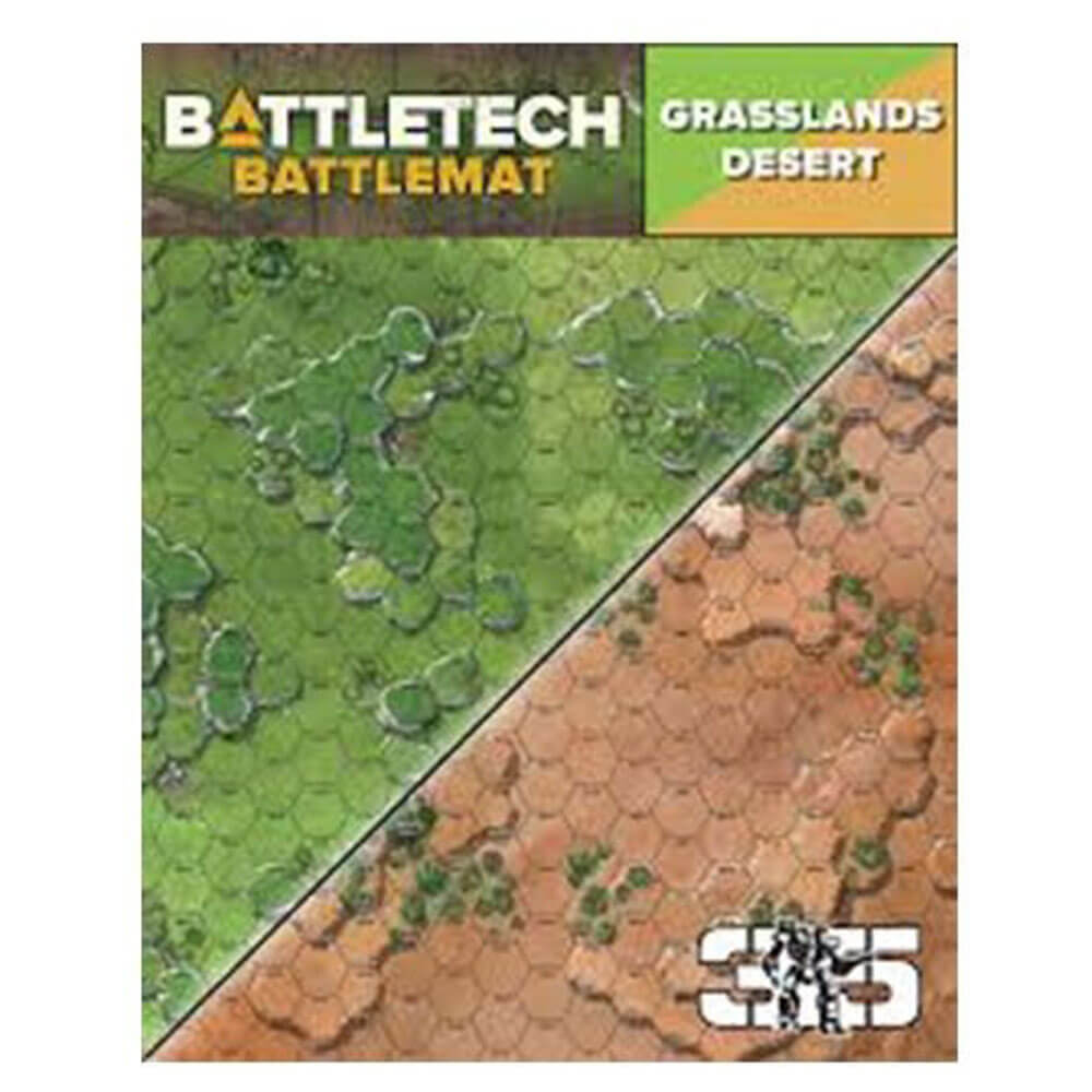 Mat de Battletech Battle Grasslands