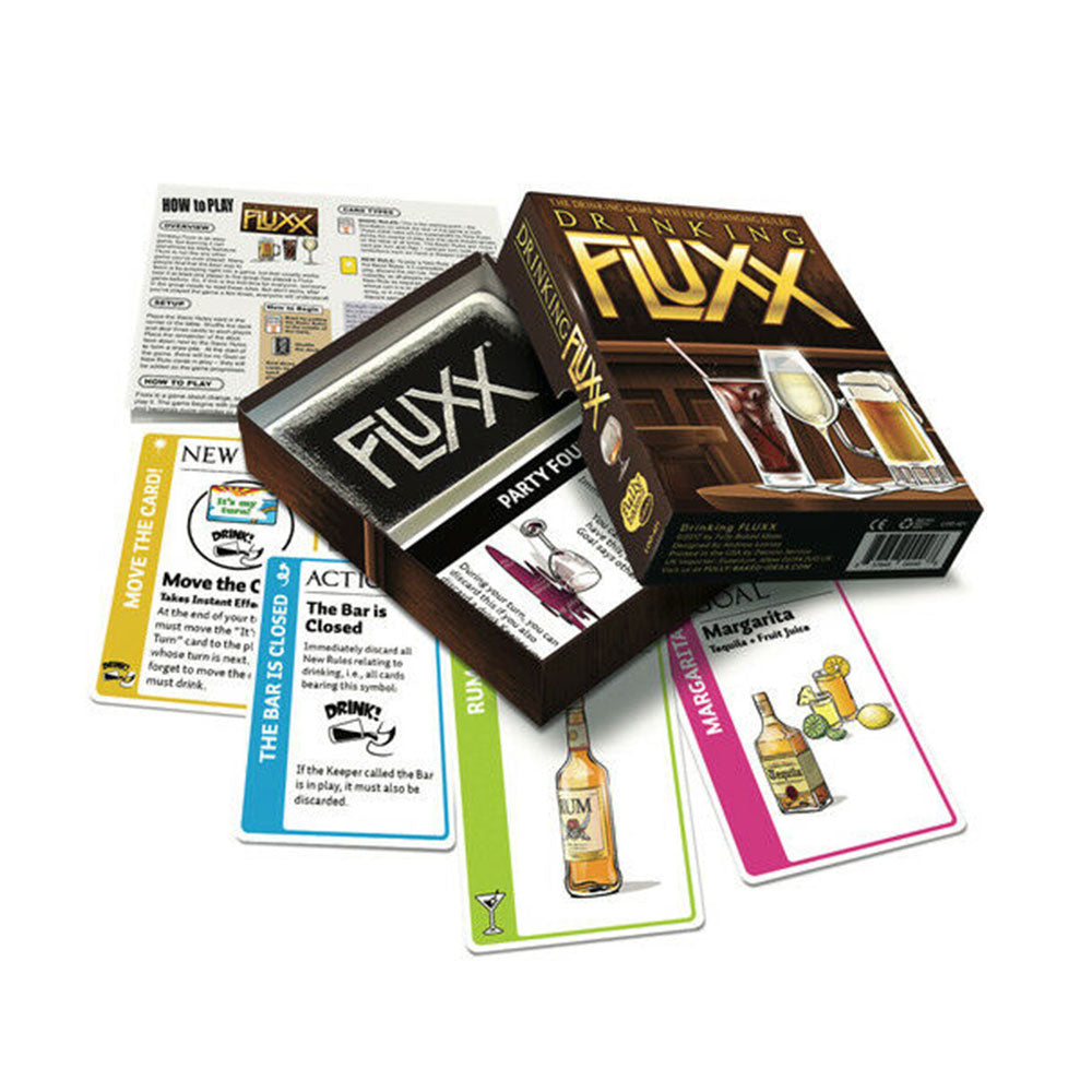 Drinking Fluxx Card Game