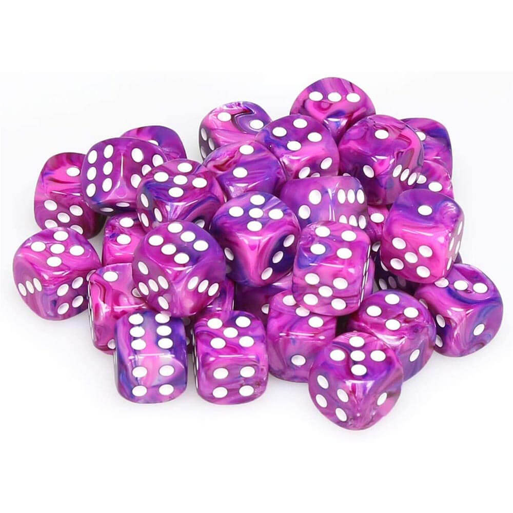 D6 Dice Festive 12 mm (36 dados)