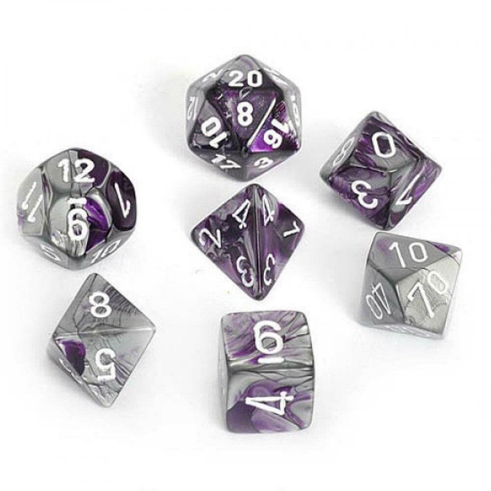 D7 Definir Dice Gemini Poly (7 Dados)