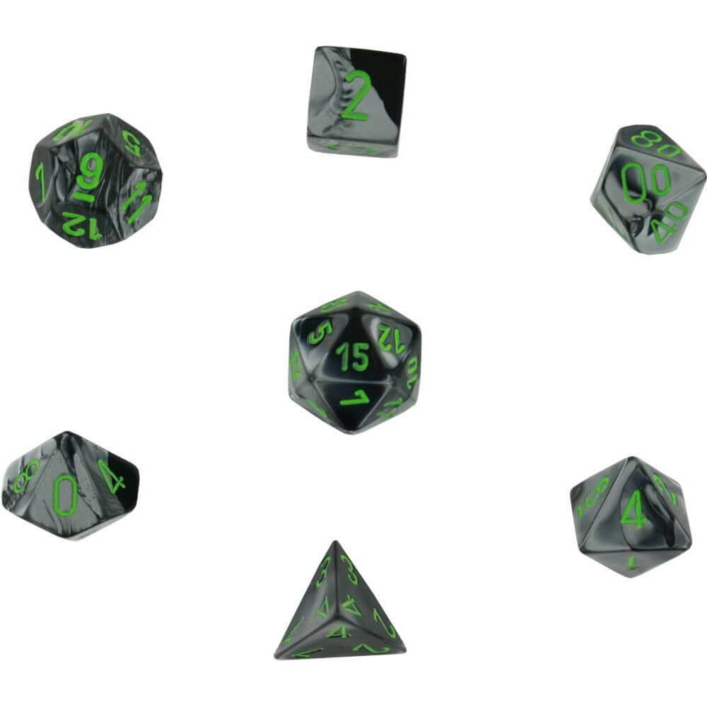 D7 Definir Dice Gemini Poly (7 Dados)